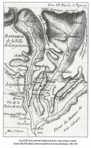 carte du XVIIIe siècle